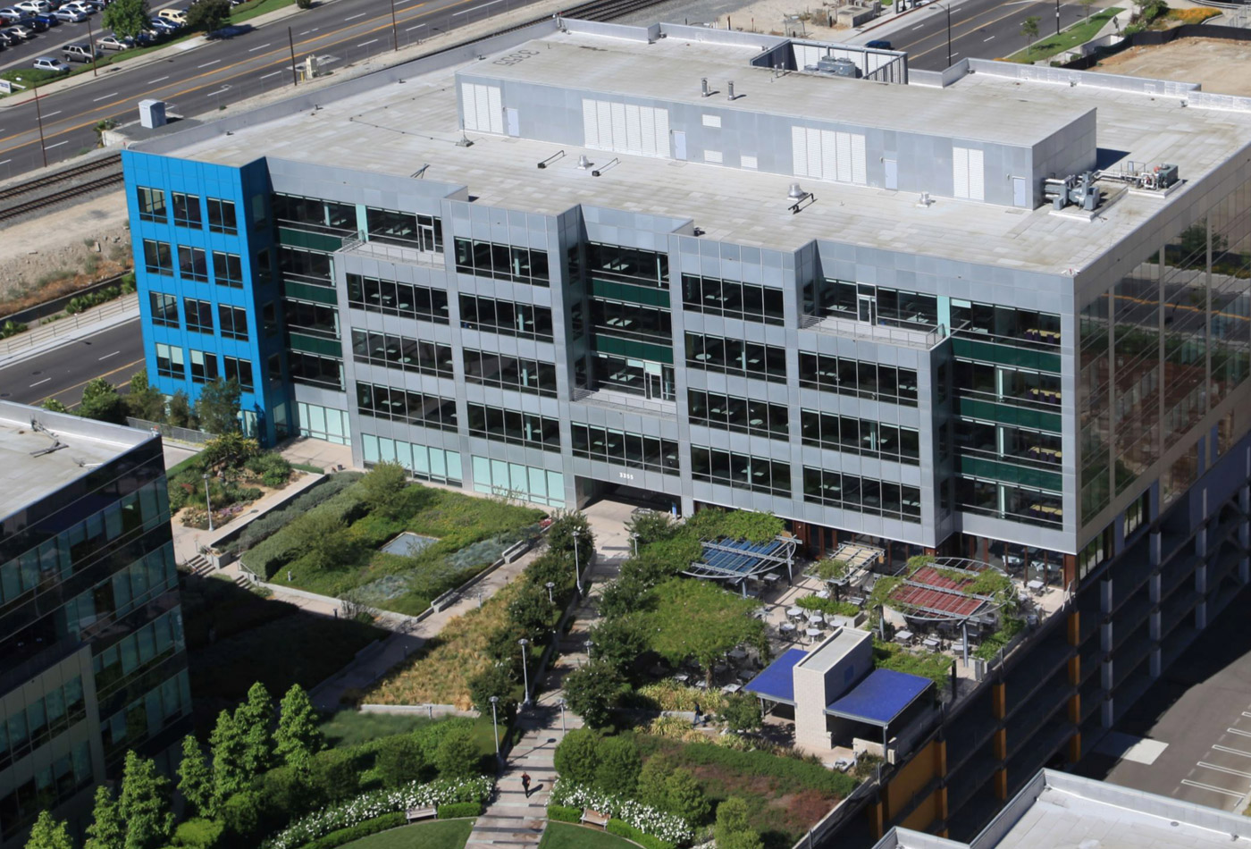 Media Studios, Phase V — exterior view