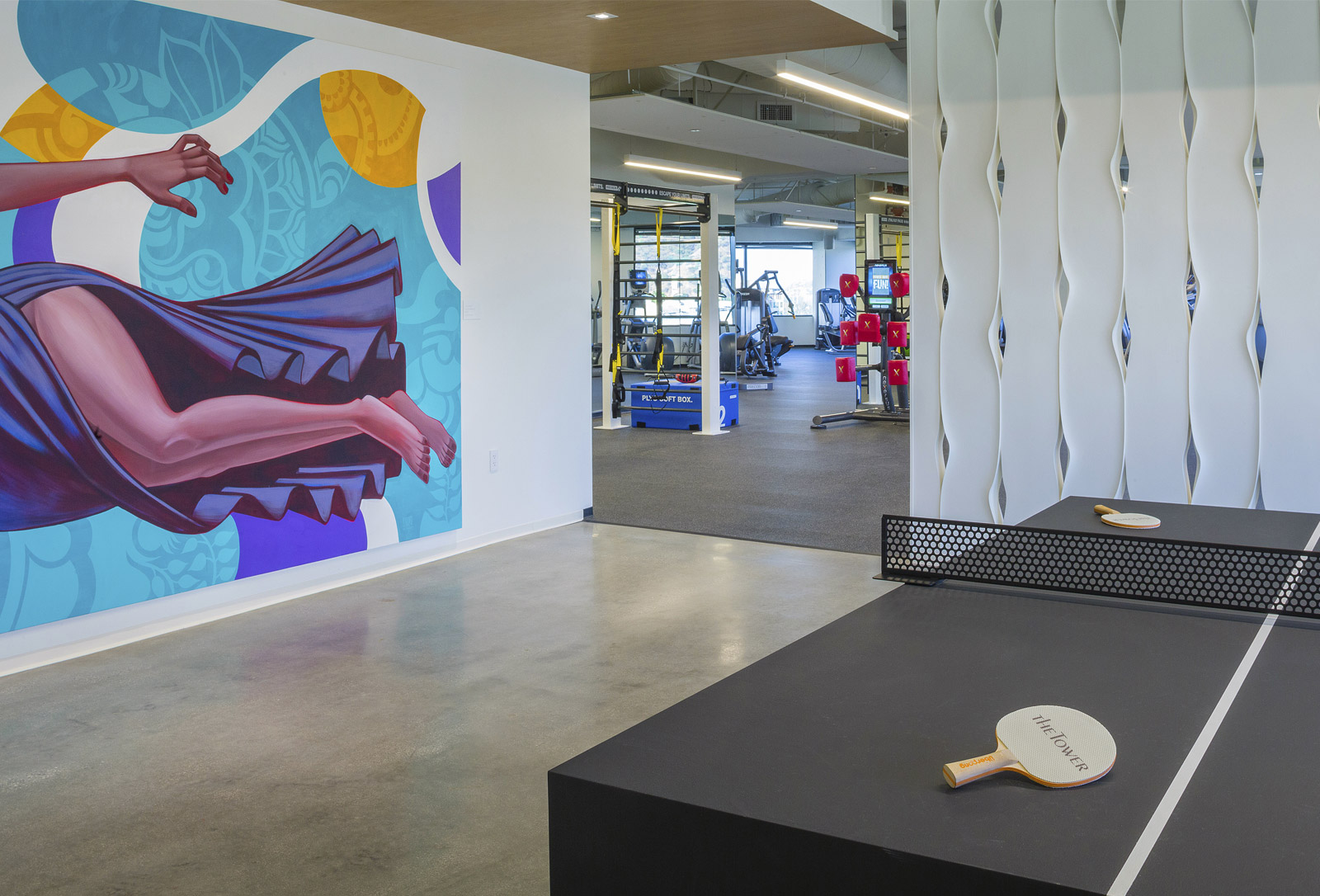 The Tower Fitness Center — exterior view